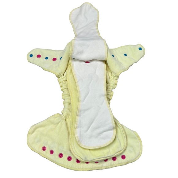 Twinkie Tush Cloth Diaper Fabric Diaper Baby Adjustable Elephant Brown - Picture 7 of 7